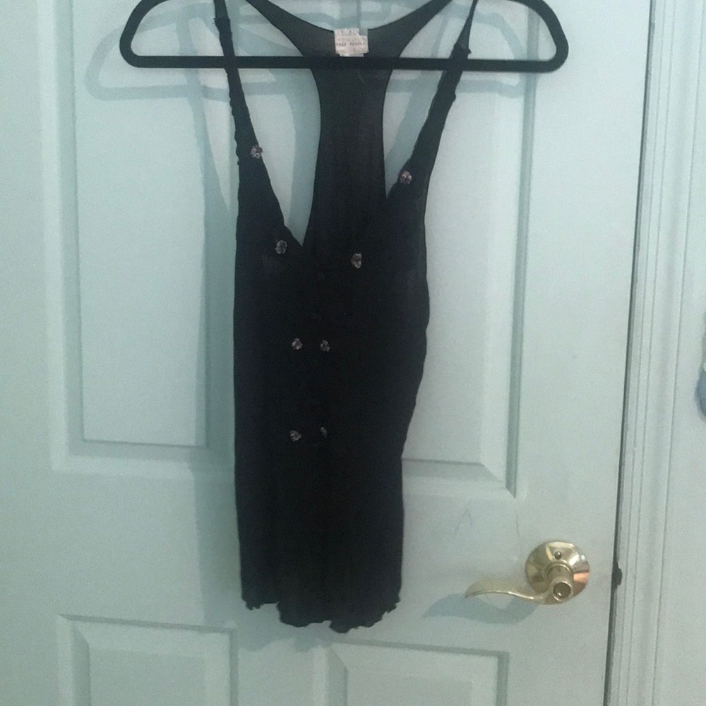 Free People Lace Detail Camisole